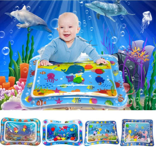 Baby Water Mat Inflatable Cushion Infant Toddler Water Play Mat for Children Early Developing Educational Toy Summer Toys - BB e MAMAN AMBRO